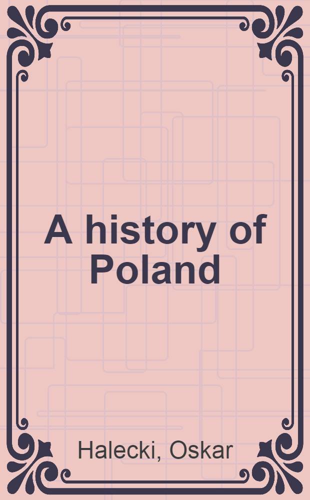 A history of Poland