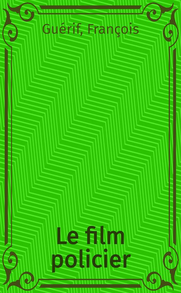 Le film policier