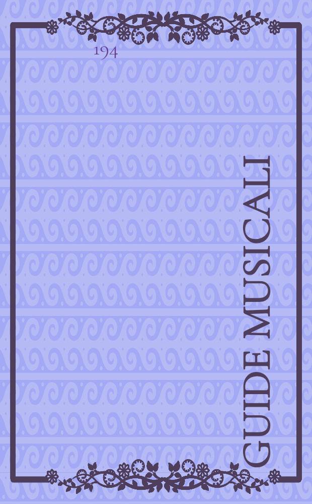 Guide musicali
