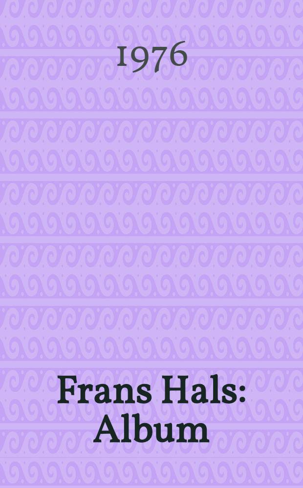 Frans Hals : Album