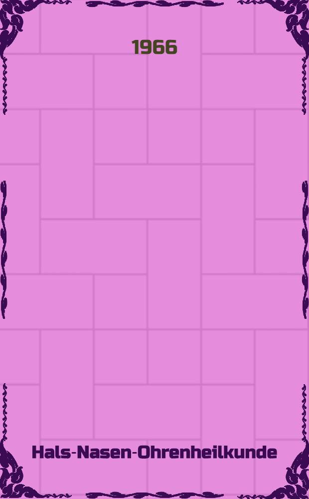 Hals-Nasen-Ohrenheilkunde : Eine Kurzgefasstes Handbuch in 3 Bd. Bd. 3 : Ohr