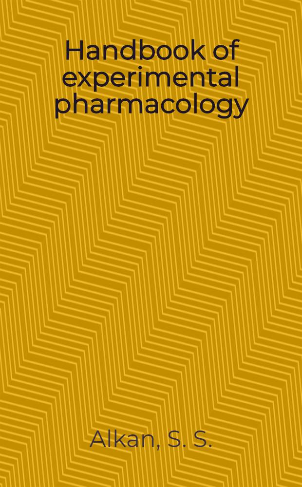 Handbook of experimental pharmacology : Contin. of "Handbuch der experimentellen Pharmakologe". Vol. 85 : The pharmacology of lymphocytes