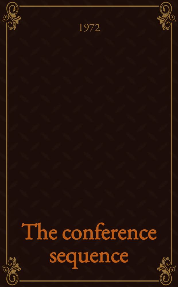 The conference sequence : Patterned narration and narrative inconsistency in the Odyssey
