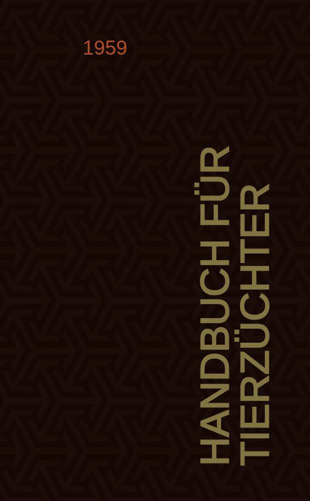 Handbuch für Tierzüchter