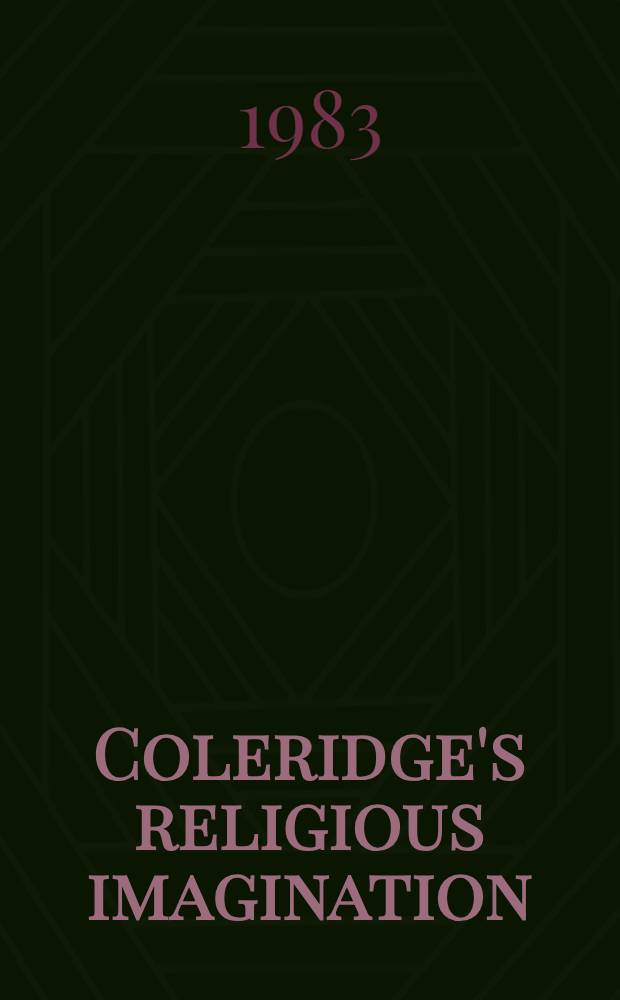 Coleridge's religious imagination
