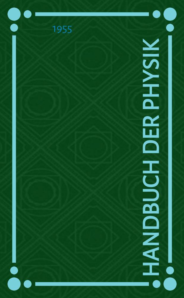 Handbuch der Physik