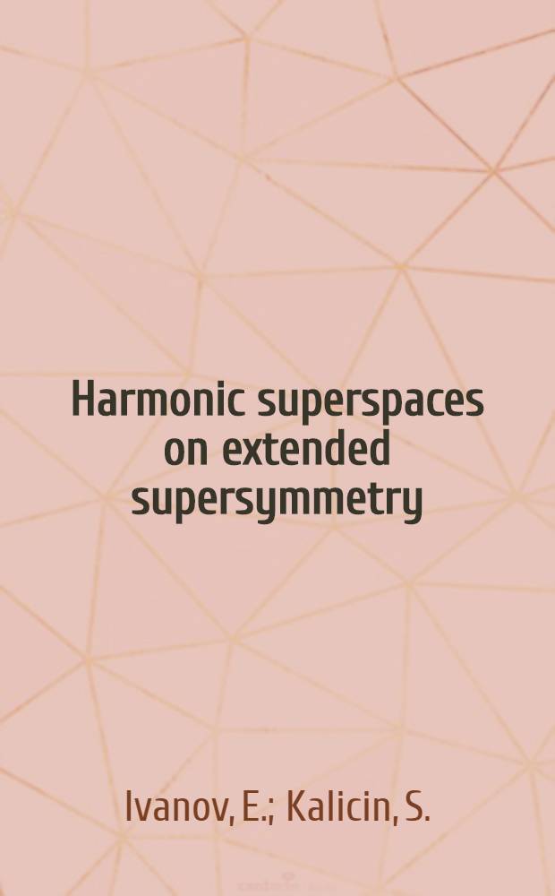 Harmonic superspaces on extended supersymmetry : The calculus of harmonic variables
