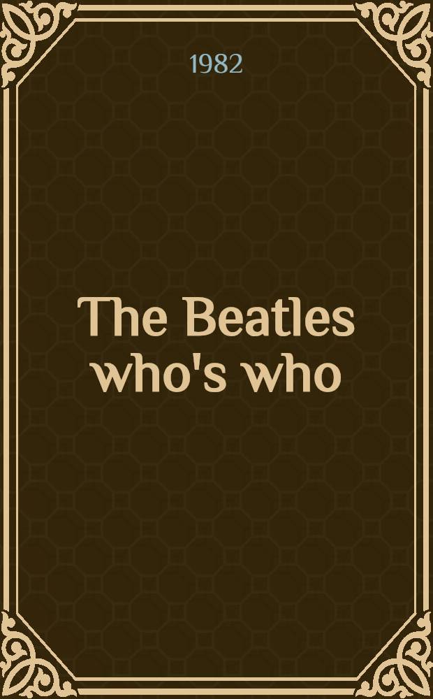 The Beatles who's who