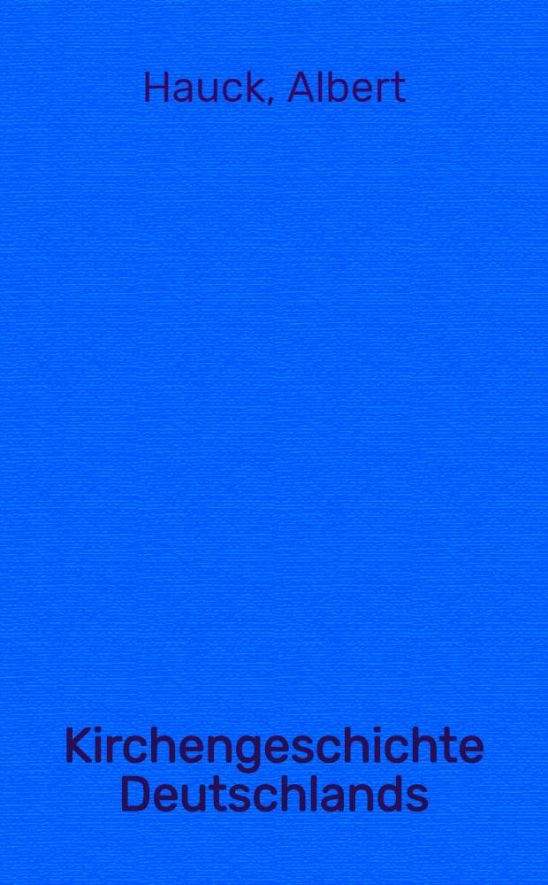 Kirchengeschichte Deutschlands