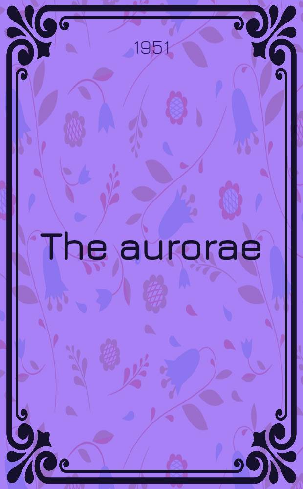 The aurorae