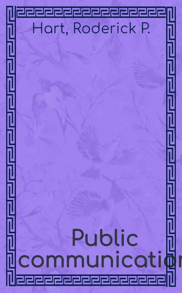 Public communication