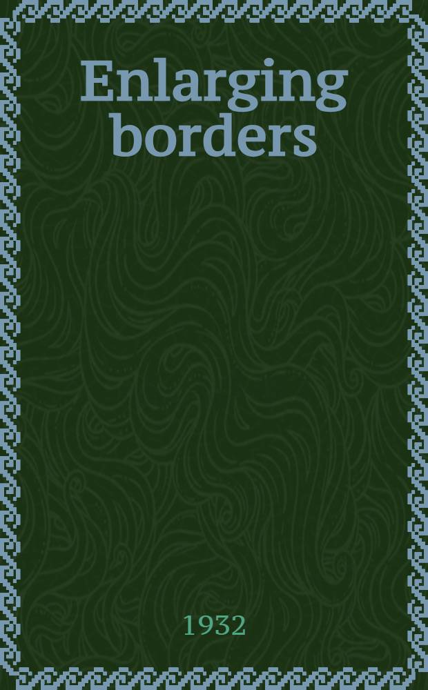 Enlarging borders