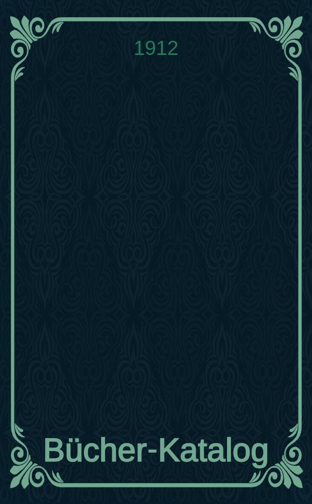 Bücher-Katalog