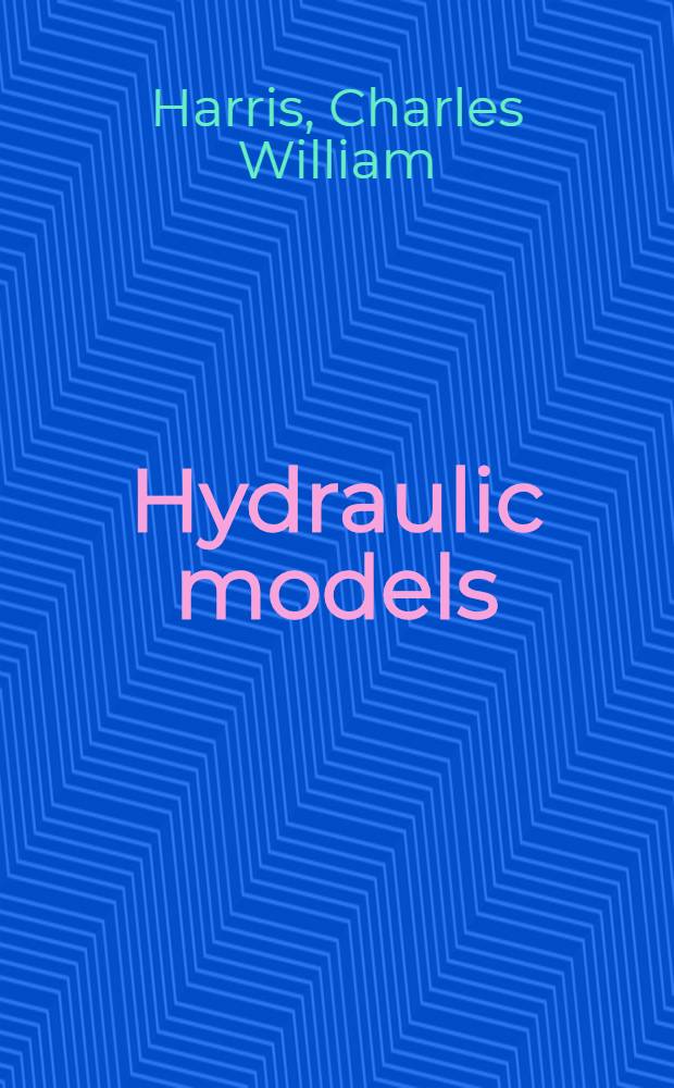 Hydraulic models