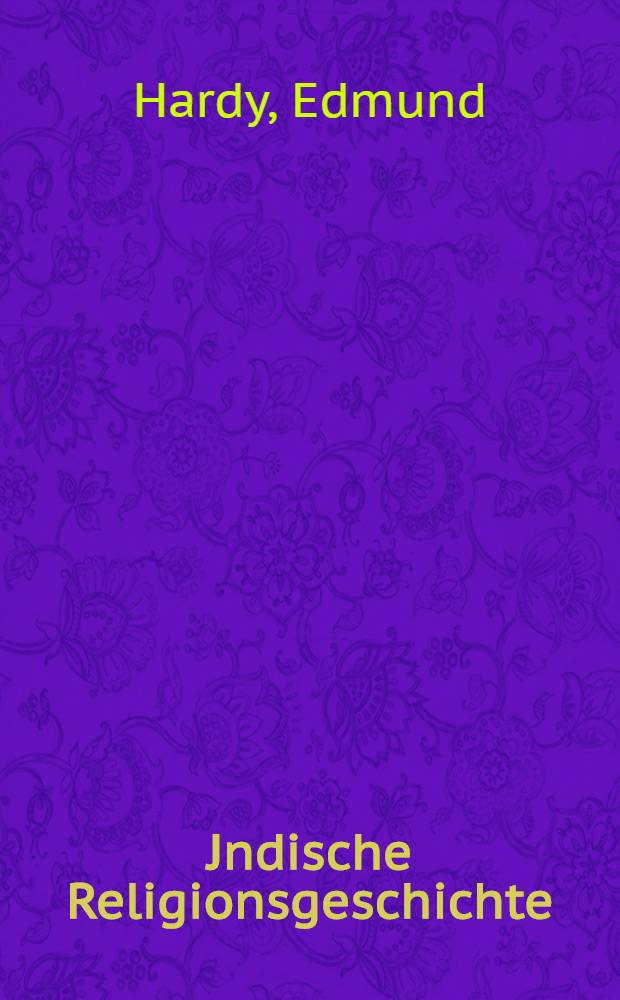 Jndische Religionsgeschichte