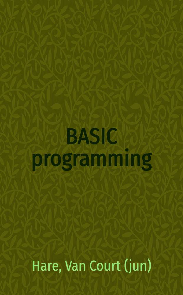 BASIC programming