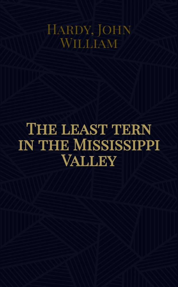 The least tern in the Mississippi Valley