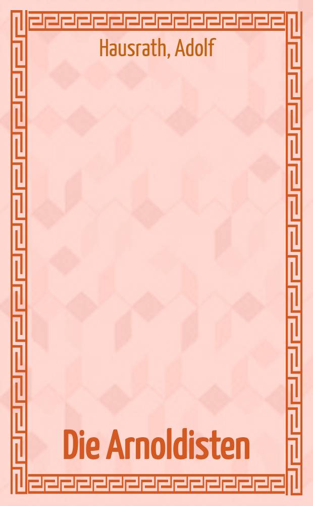 Die Arnoldisten