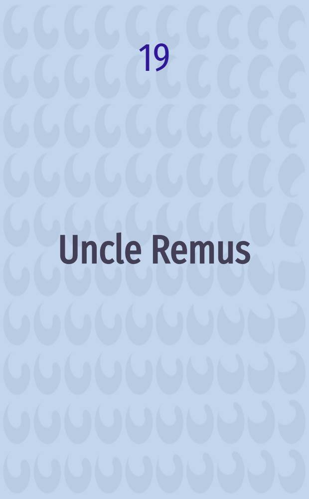 Uncle Remus