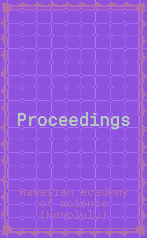 Proceedings