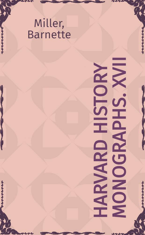 Harvard history monographs. XVII : The Palace school of Muhammad the Conqueror