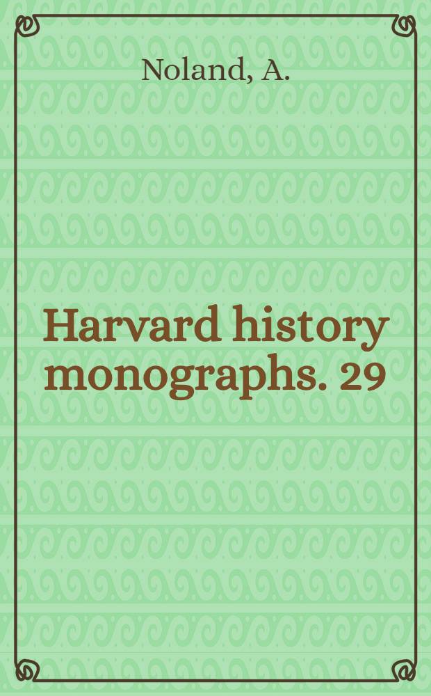 Harvard history monographs. 29 : The founding of the French socialist party (1893-1905)