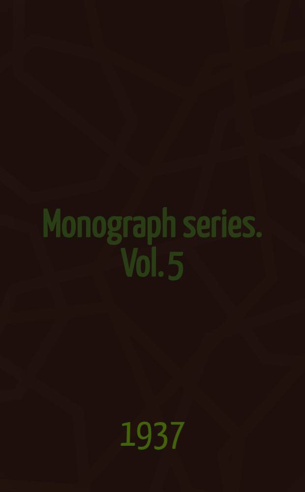 Monograph series. Vol. 5 : A grammar of Chinese lattice