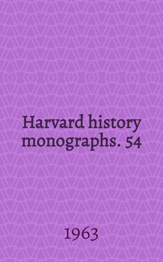 Harvard history monographs. 54 : The Association British extraparliamentary political organization