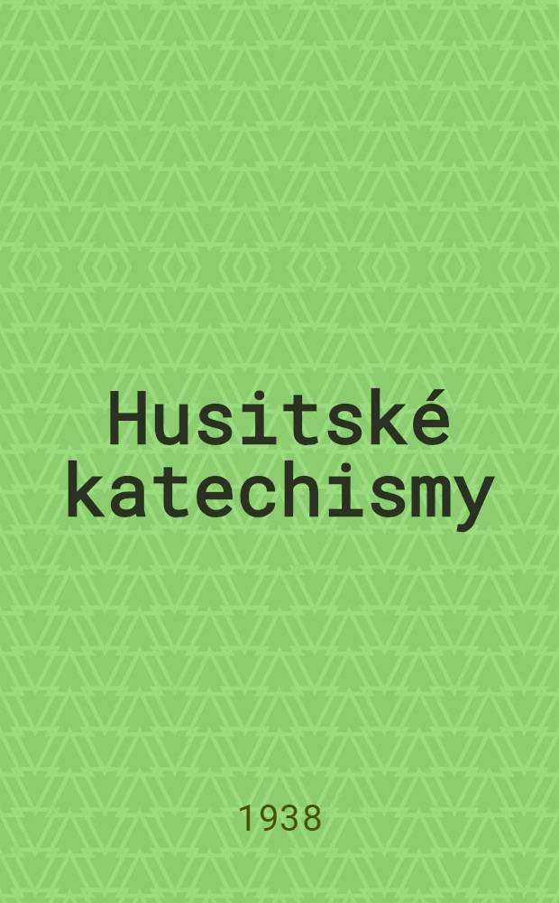 Husitské katechismy