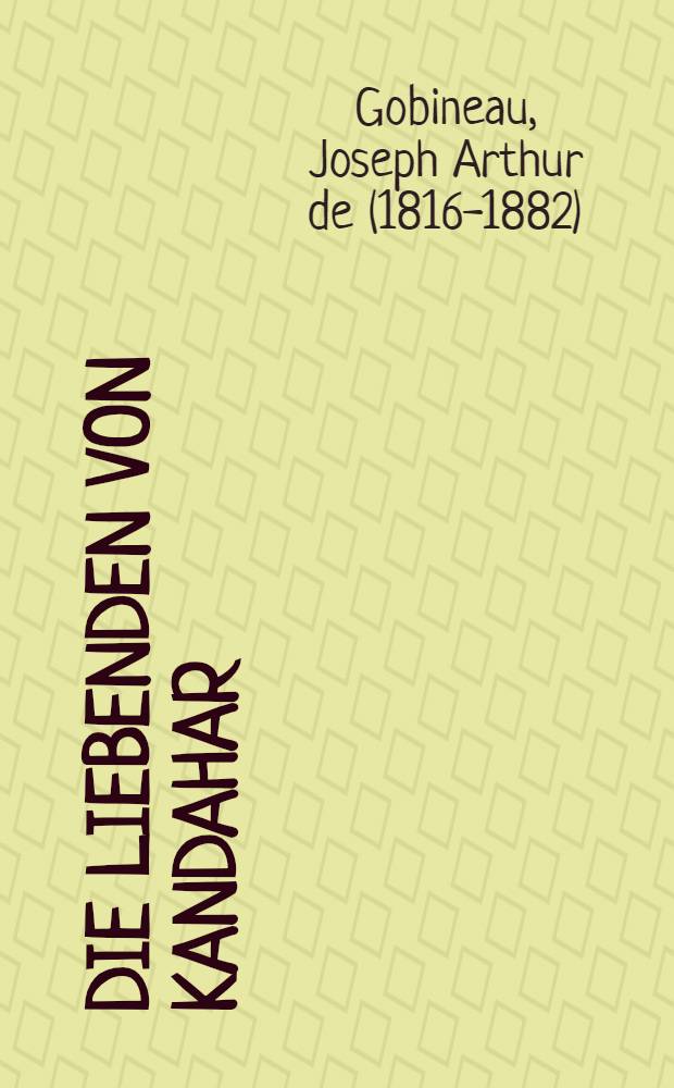 Die Liebenden von Kandahar