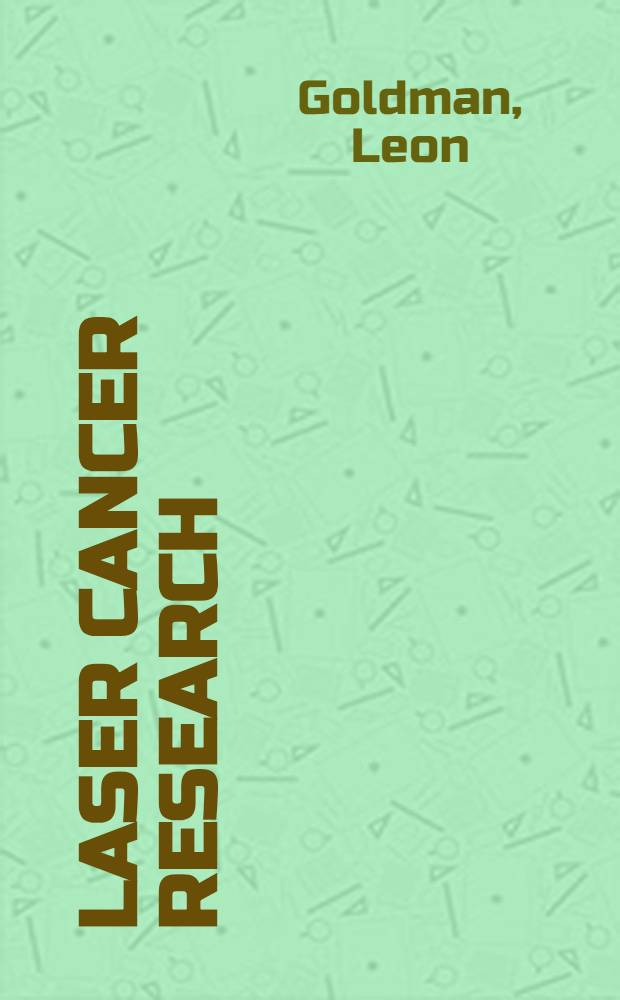 Laser cancer research