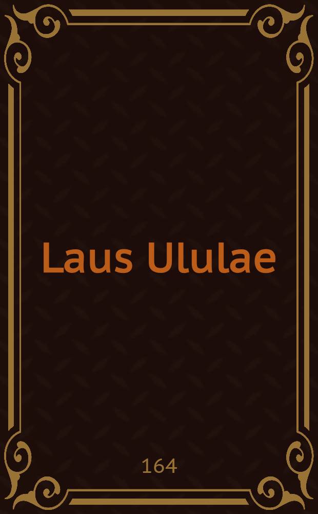 Laus Ululae