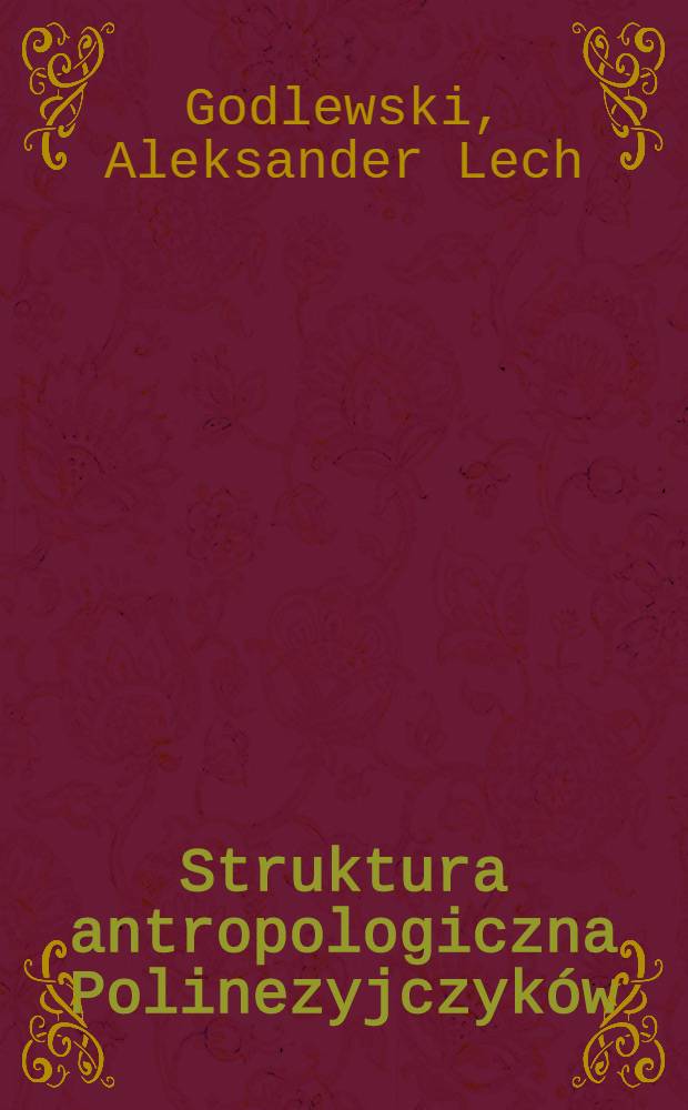 Struktura antropologiczna Polinezyjczyków