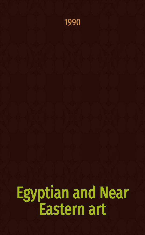 Egyptian and Near Eastern art
