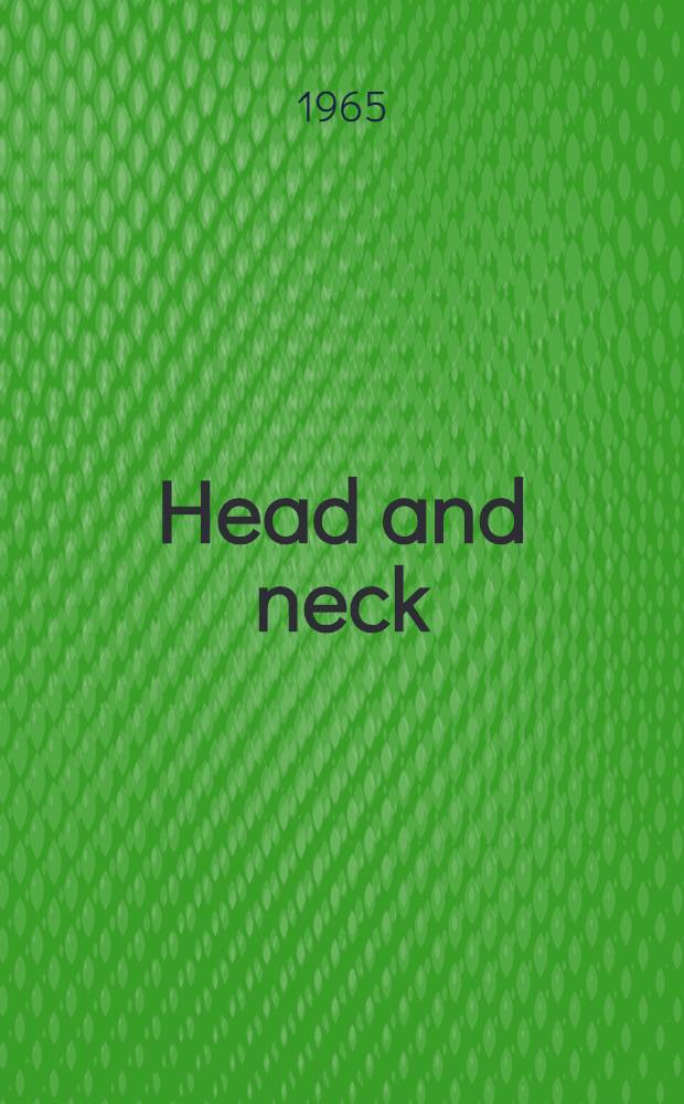 Head and neck