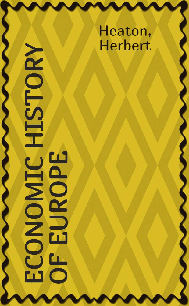 Economic history of Europe