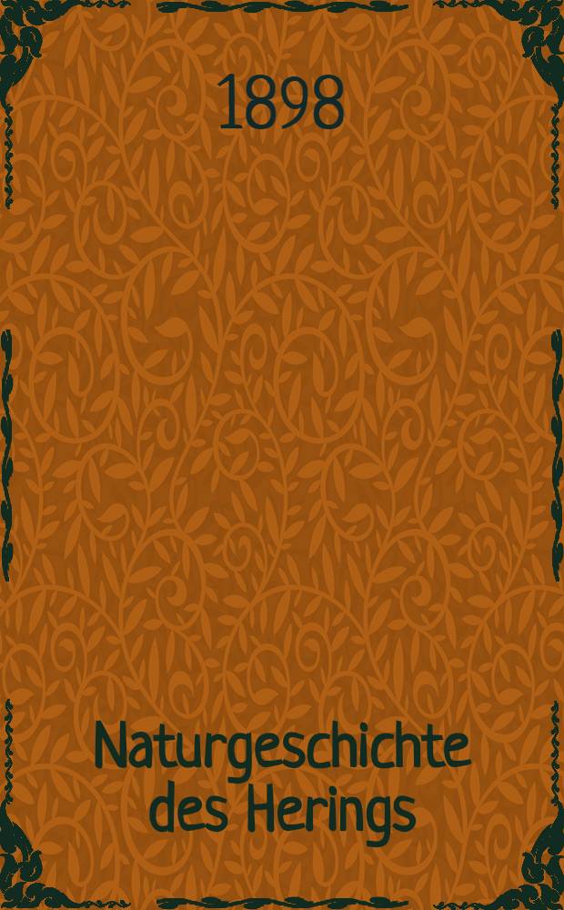 Naturgeschichte des Herings