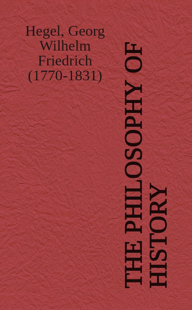 The philosophy of history