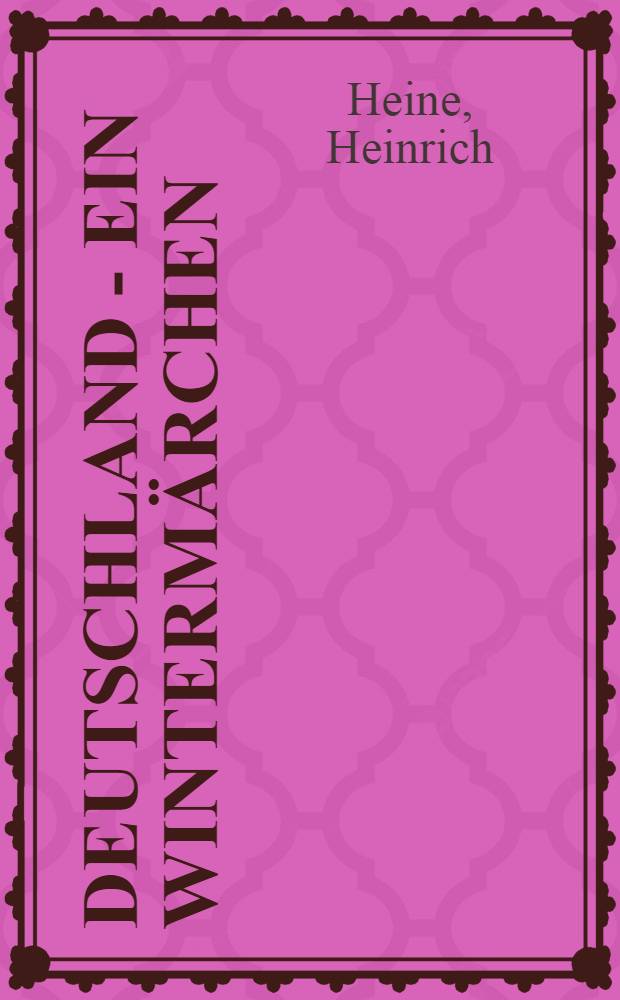 Deutschland - ein Winterm&auml;rchen