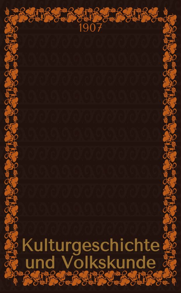 Kulturgeschichte und Volkskunde (Folklore) der Schweiz