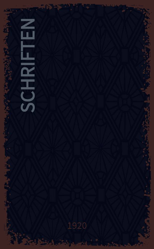 Schriften