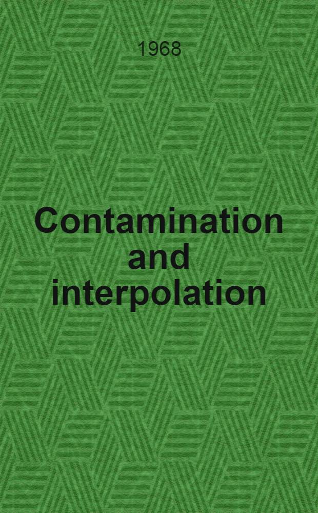 Contamination and interpolation : A study of the 15th century Columella manuscripts
