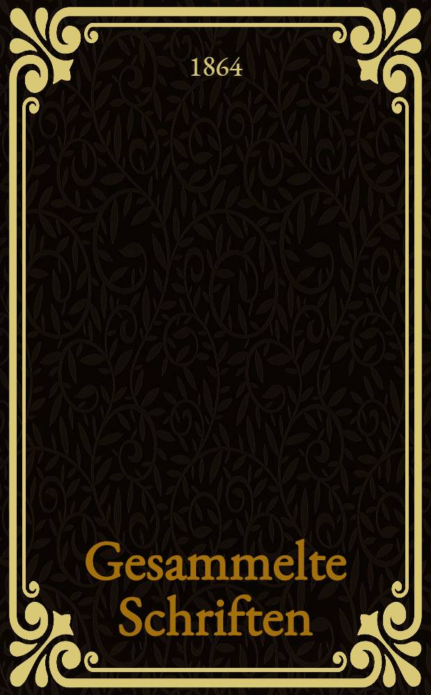 Gesammelte Schriften