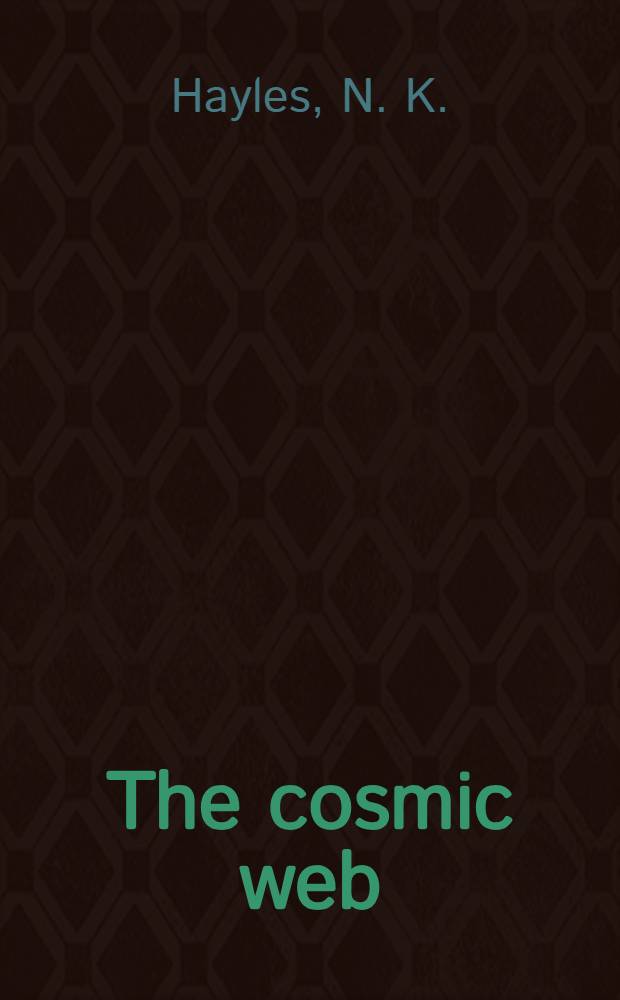 The cosmic web