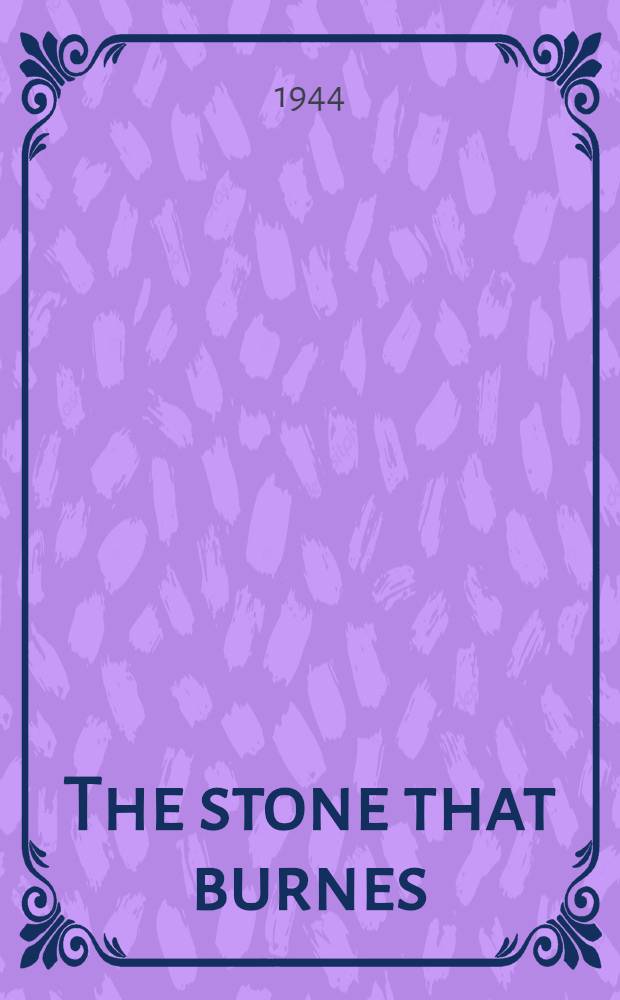 The stone that burnes : The story of the American sulphur industry