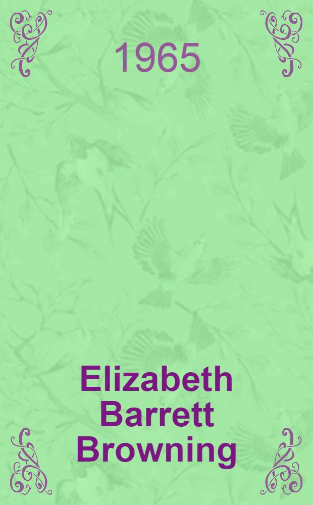 Elizabeth Barrett Browning