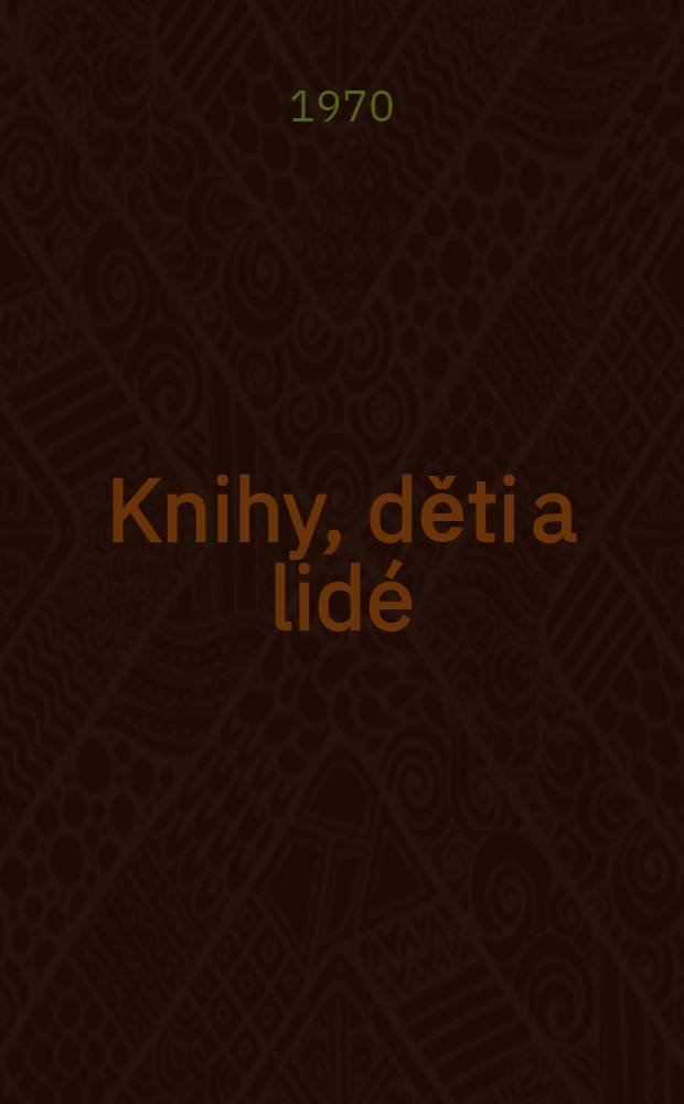Knihy, děti a lidé
