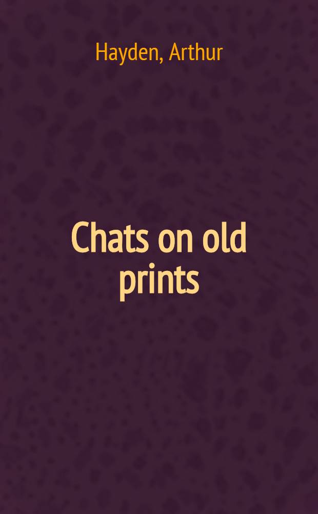Chats on old prints