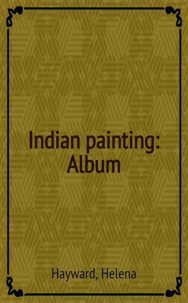 Indian painting : Album