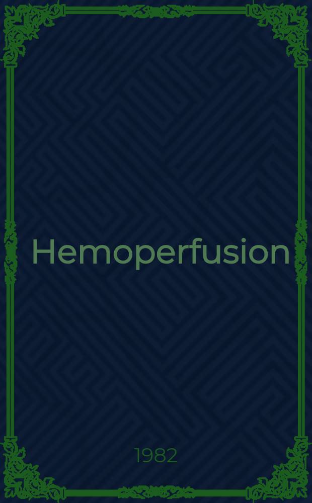 Hemoperfusion